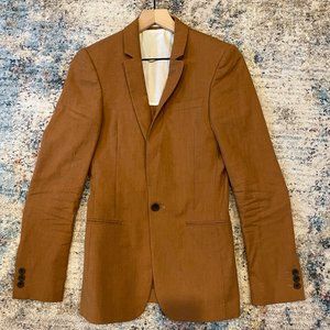 ASOS Tan Linen Blazer, 34R